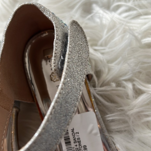 Girls Rhinestone Heel Sandals - Picture 4 of 6